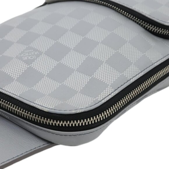 Louis Vuitton  Avenue Sling Damier Infini Leather Backpack Bag Grey - Picture 6 of 15